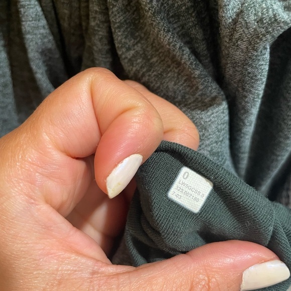 Lululemon Women’s Soft Jersey Classic Fit Mid Rise Green Jogger Size 0 - Picture 11 of 11